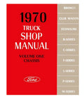 1970 Ford Truck, Bronco, and Econoline Engine & Drivetrain Shop Service Repair Manual