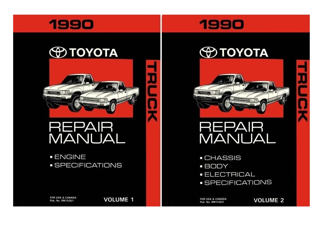1990 Toyota Truck Service & Repair Shop Manual