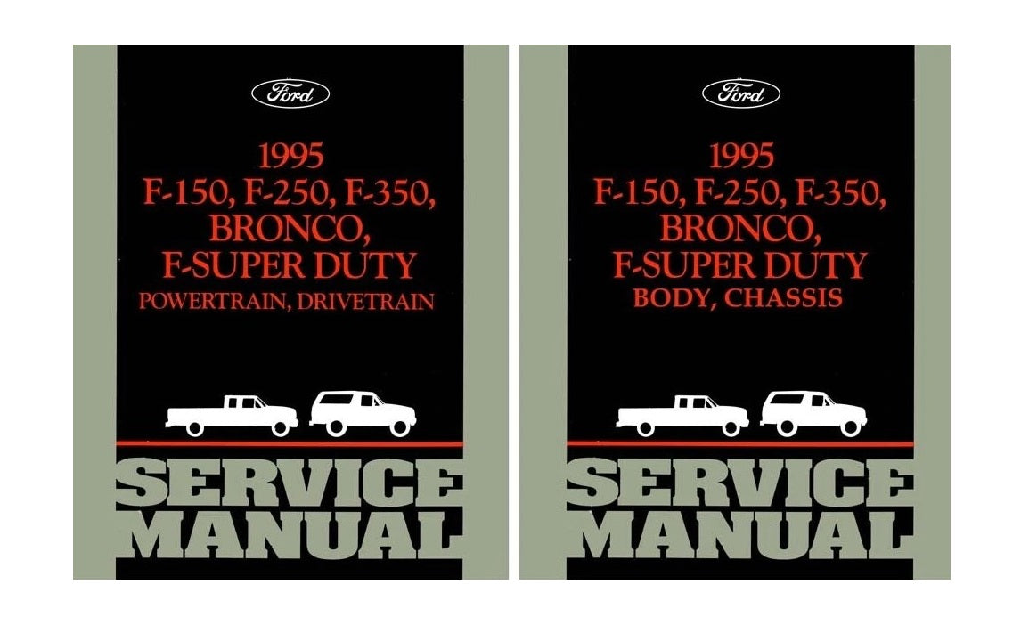 1995 Ford F-Series Trucks F-150–F-350 and Bronco Shop Repair Manual