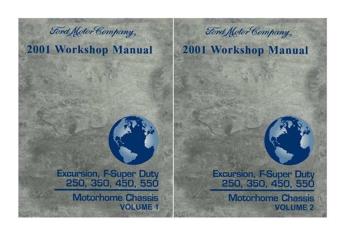 2001 Ford Super Duty Trucks & Excursion (F-250–F-550) Service Repair Manual